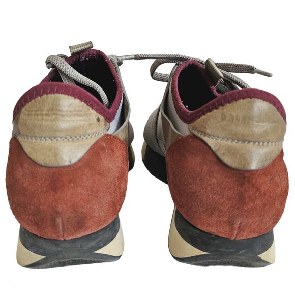 BALENCIAGA GREY RACE RUNNERS SNEAKERS (36) - Picture 4 of 10